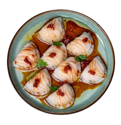 Steamed Ha kow (shrimp)